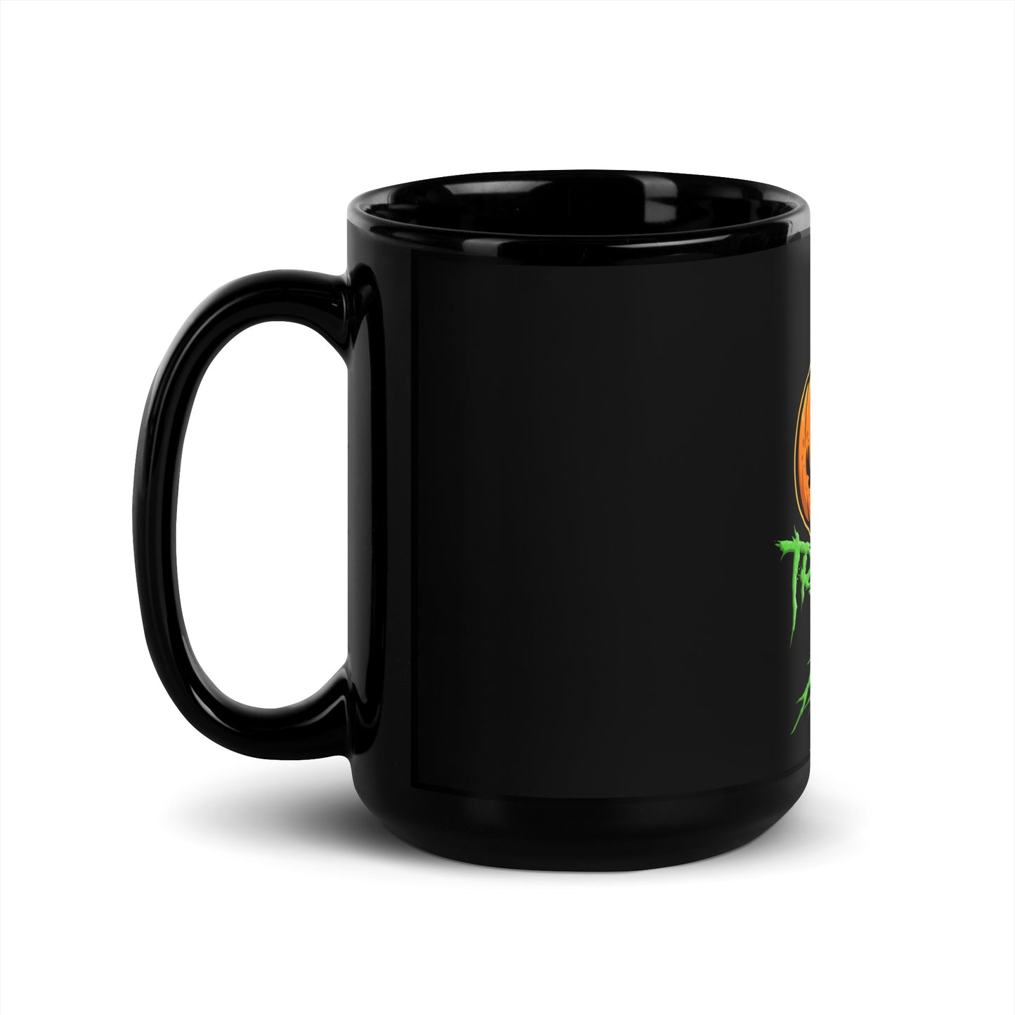 Traverse the Abyss Halloween Black Glossy Mug *Limited Edition*
