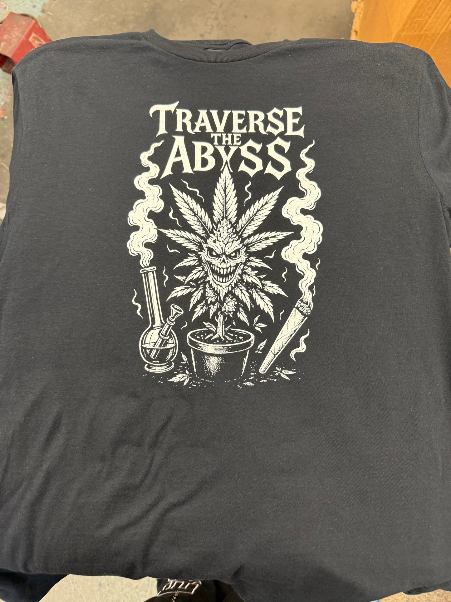 Traverse the Abyss - Devil’s Lettuce Shirt & Lighter