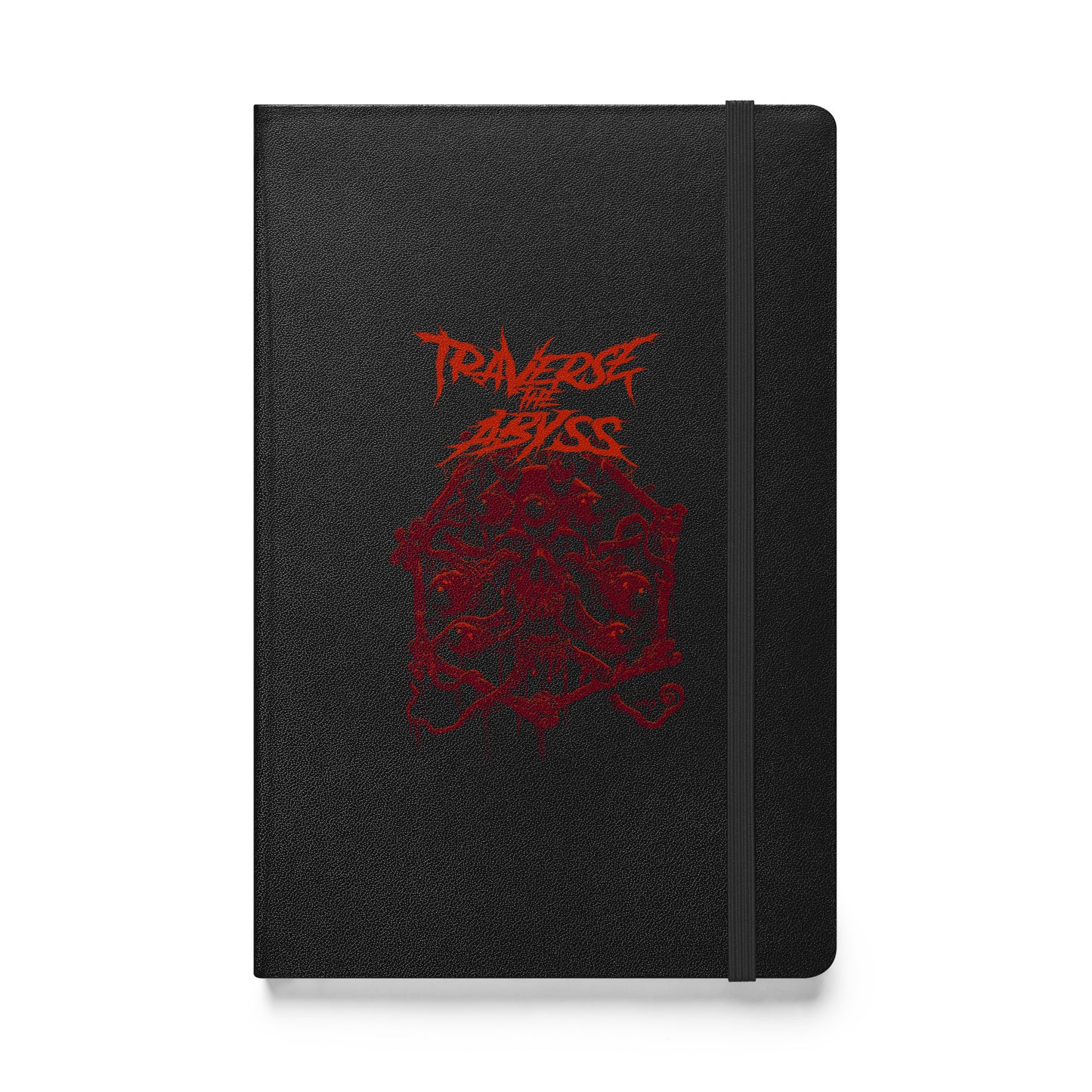 Traverse the Abyss Hardcover bound notebook