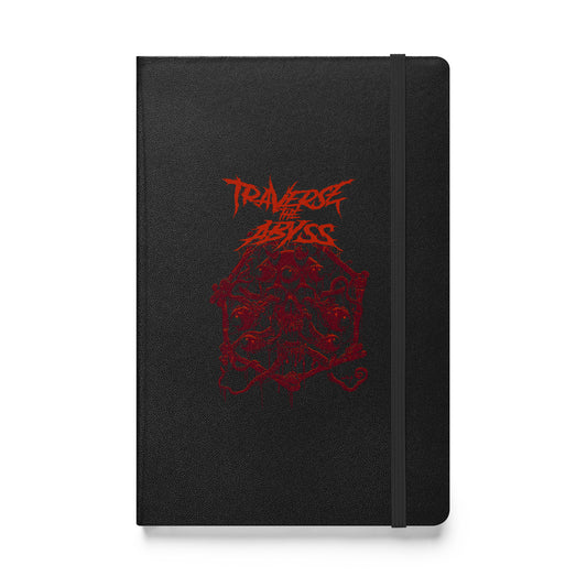 Traverse the Abyss Hardcover bound notebook