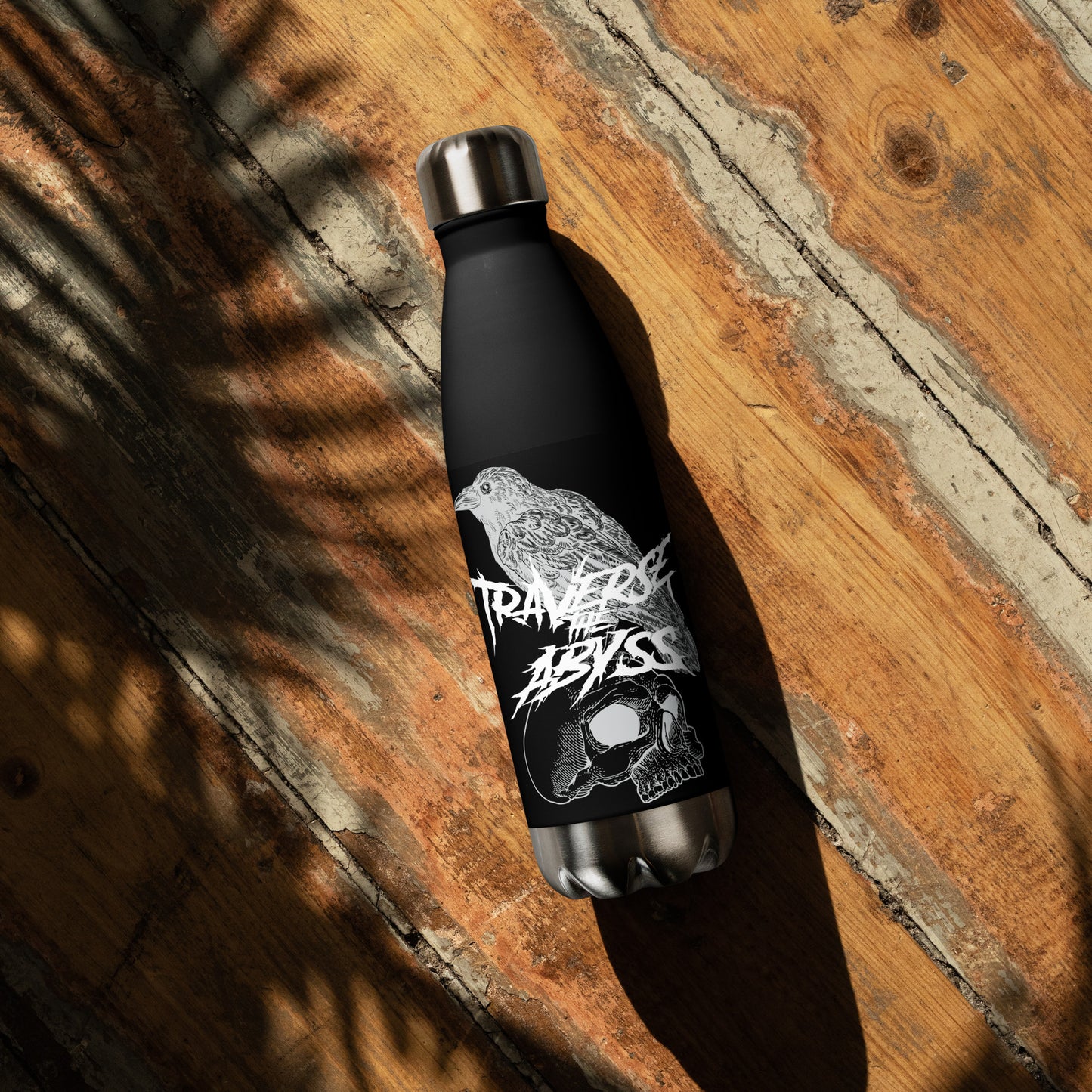 The Raven Stainless Steel Water Bottle