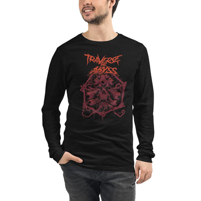 Traverse the Abyss Beyond Realms Unisex Long Sleeve Tee